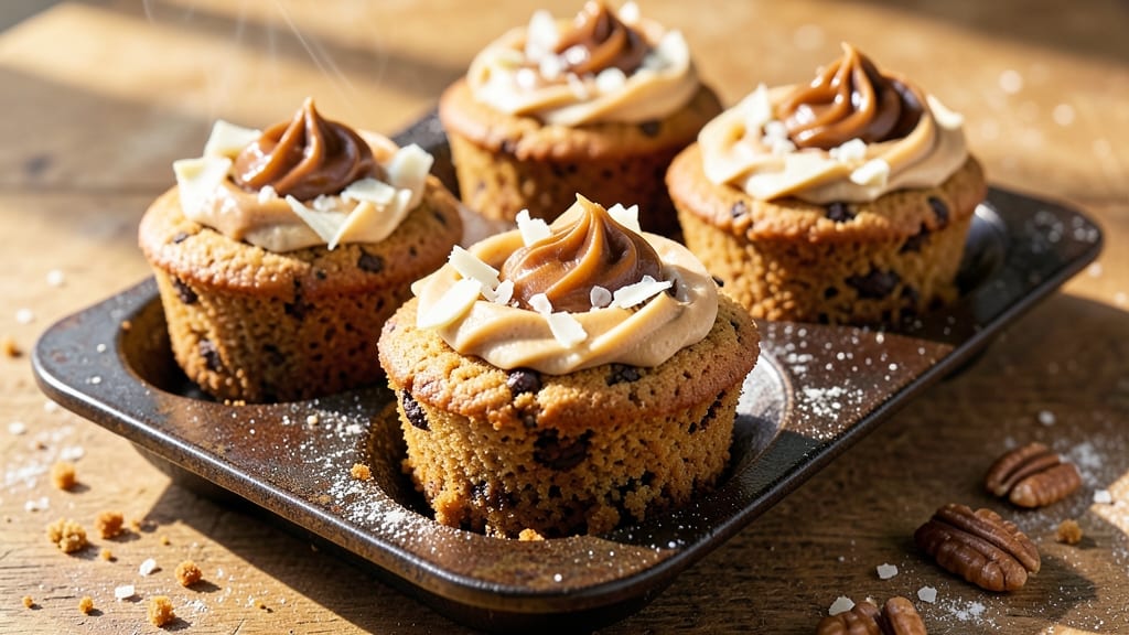 Biscoff Cookie Muffins Recipe: Triple-Layered Crunch and Gooey Vanilla Bliss