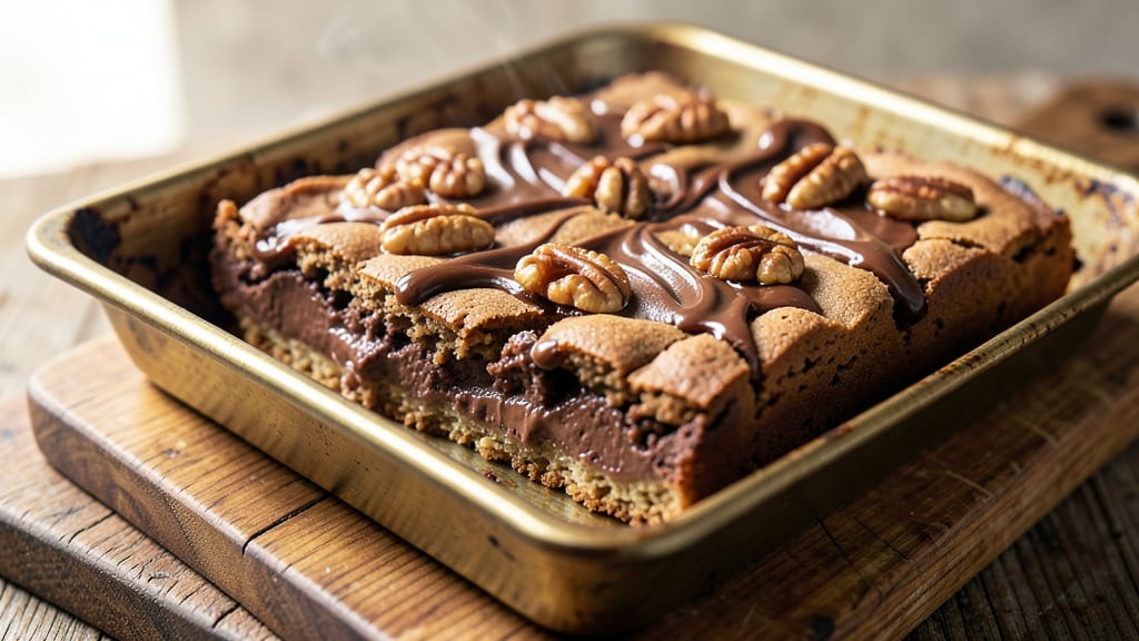 9x13 Cookie Bars Recipe: Caramelized Nut Clusters and Buttery Swirls