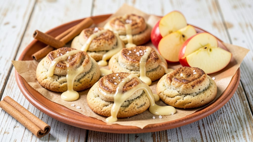 Apple Snickerdoodle Cookie Recipe: Cinnamon-Sugar Swirls With Soft Centers