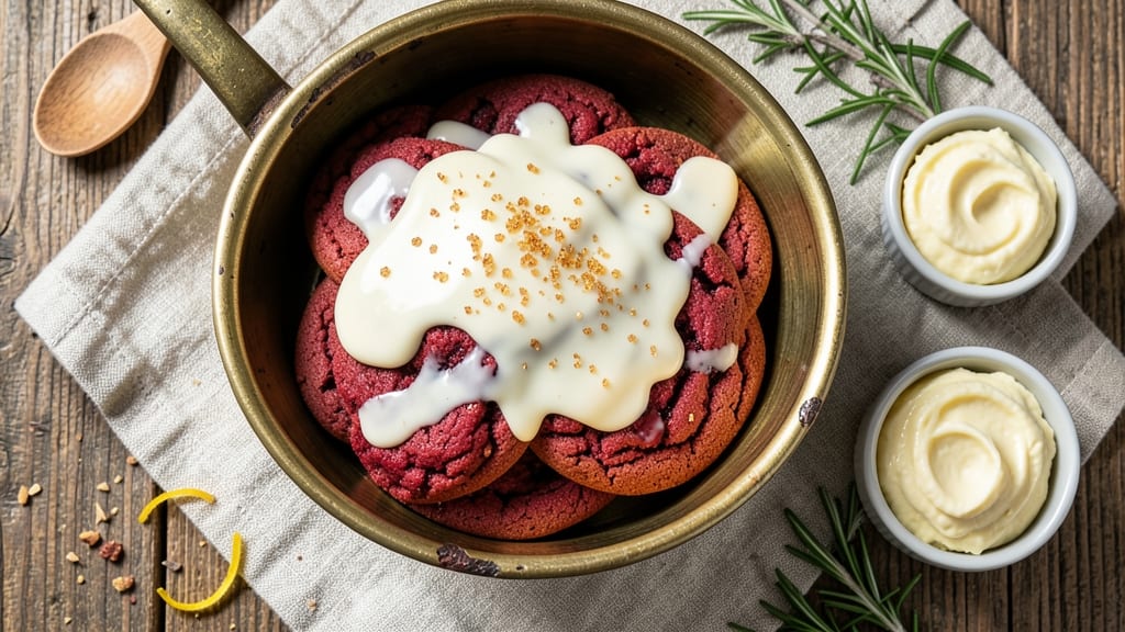 Brooki Bakehouse Red Velvet Cookie Recipe: Creamy Cream Cheese Frosting and Bold Spice