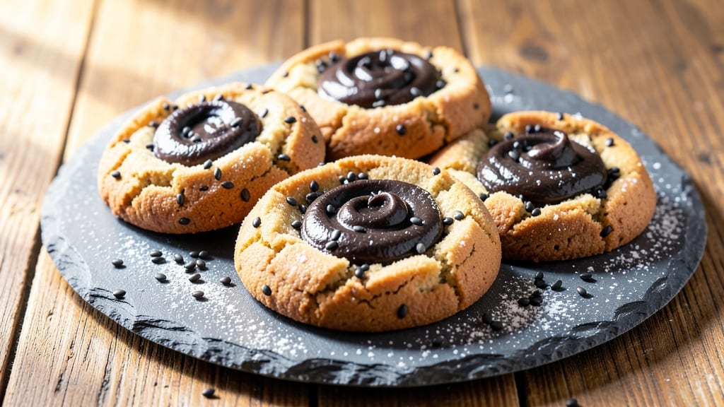Black Sesame Shortbread Cookie Recipe: Nutty Toasted Crunch With Earthy Depth