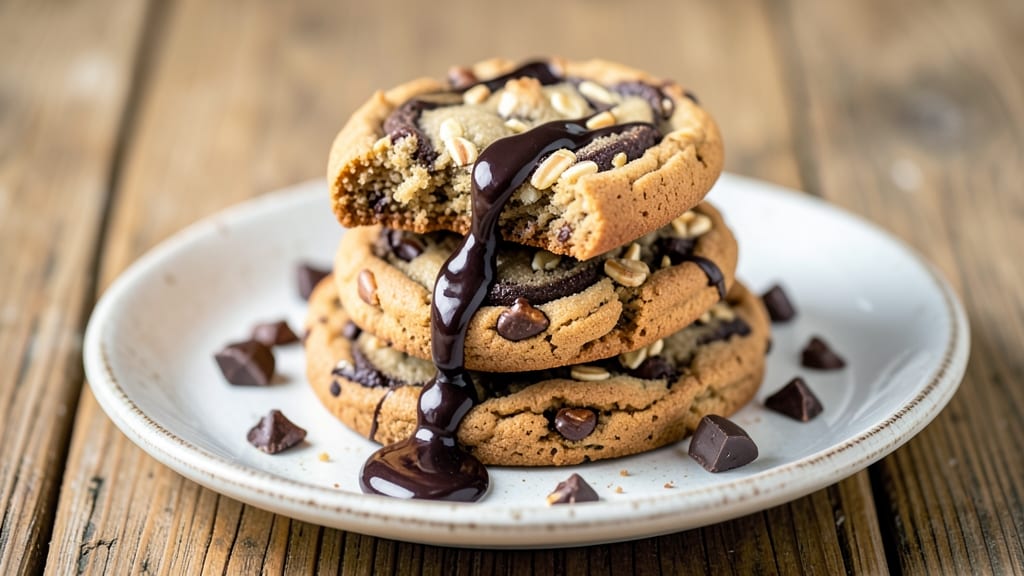 Choc Oat Chip Cookie Recipe: Double-Baked Crunch With Caramelized Edges