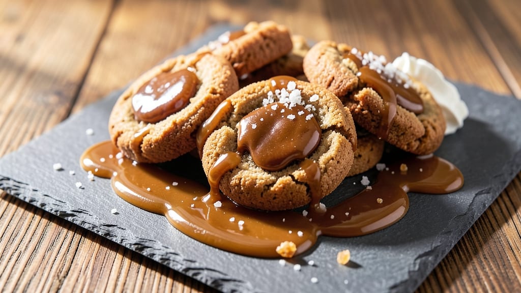Caramel Tart Cookie Recipe: Crispy Edges and Gooey Caramel Rivers