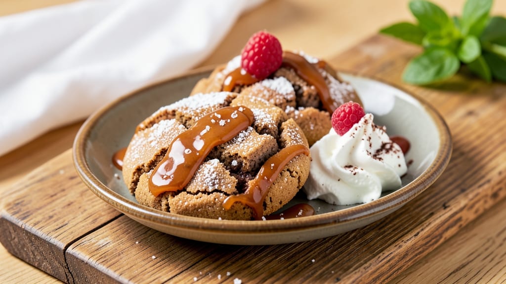 Caramel Delight Cookie Recipe: Salted Caramel Crunch and Gooey Centers