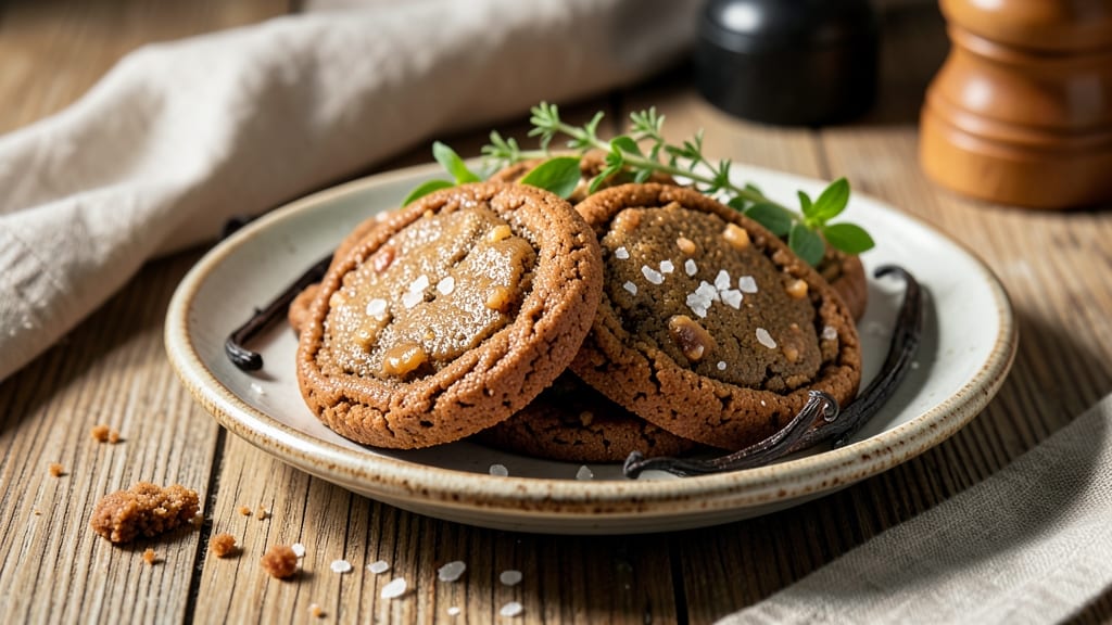Chewy Biscoff Cookie Recipe: Vanilla Bean Swirls and Toasted Almond Crunch