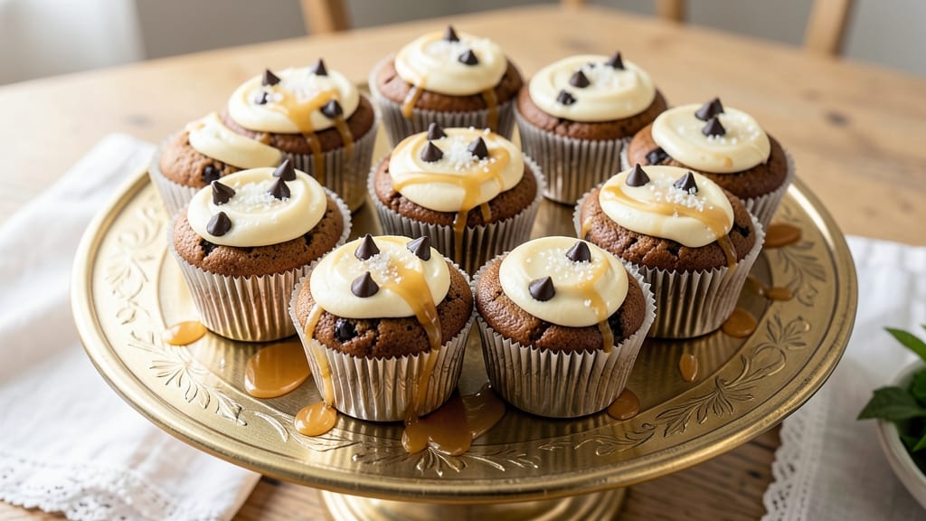 Chocolate Chip Cookie Dough Cupcake Recipe: Foil-Sealed Crunch With Gooey Rivers