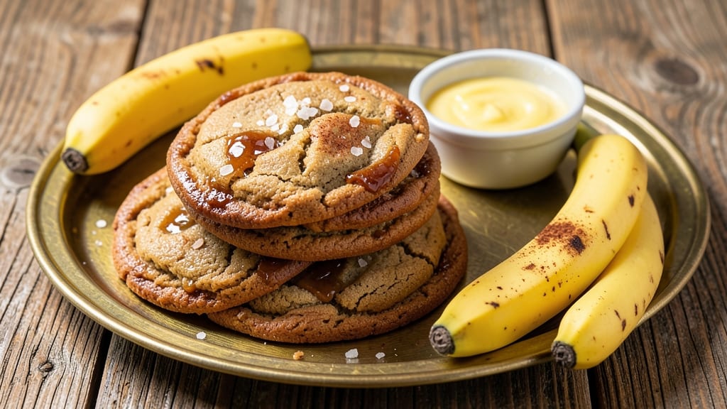 Banana Cookies Recipe: Pillowy Soft Centers With Nutty Crunch