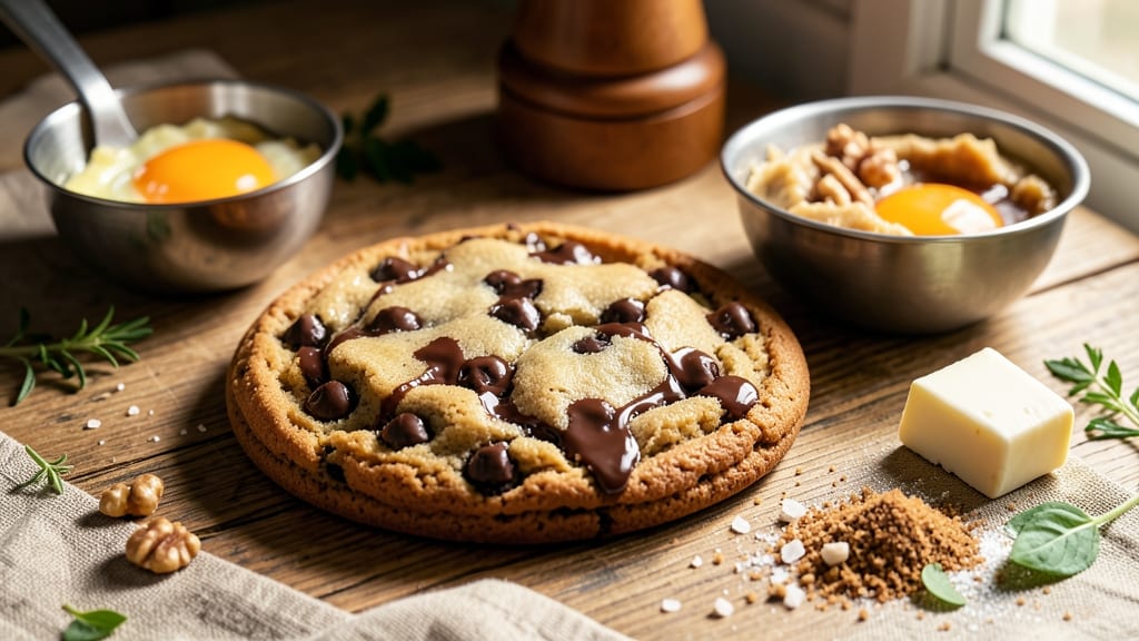 1 Cup Flour Chocolate Chip Cookie Recipe: Double-Baked Crunch With Caramelized Edges