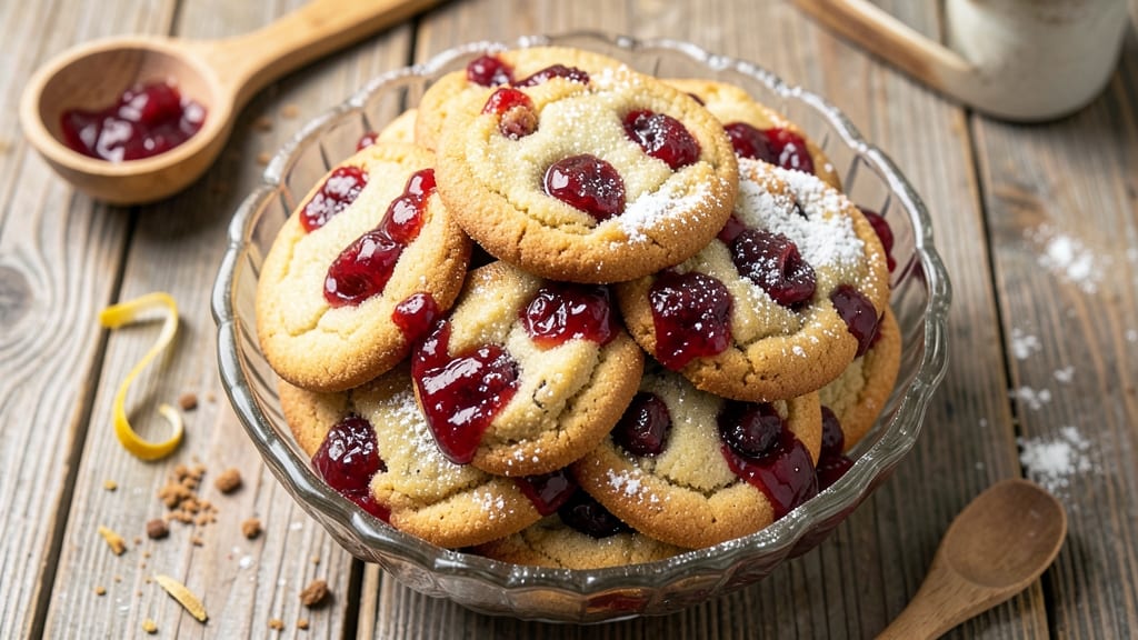 Cherry Ice Box Cookie Recipe: No-Bake Vanilla Swirls with Crunchy Chocolate Chunks