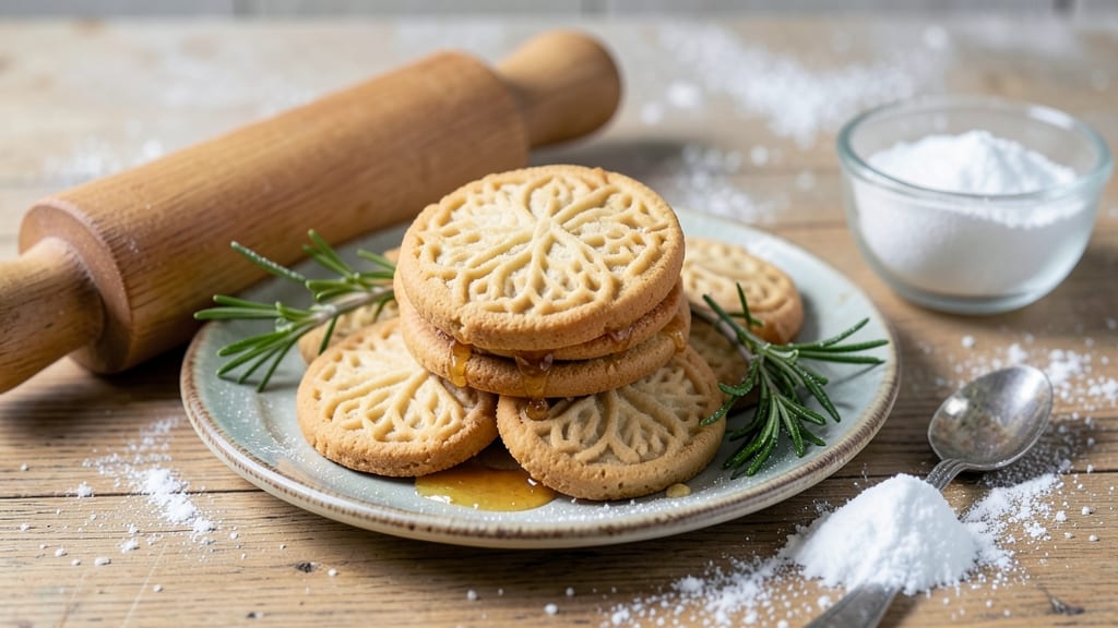 Butter Cookie Recipe for Embossed Rolling Pin: Crispy Edges and Pressed Designs