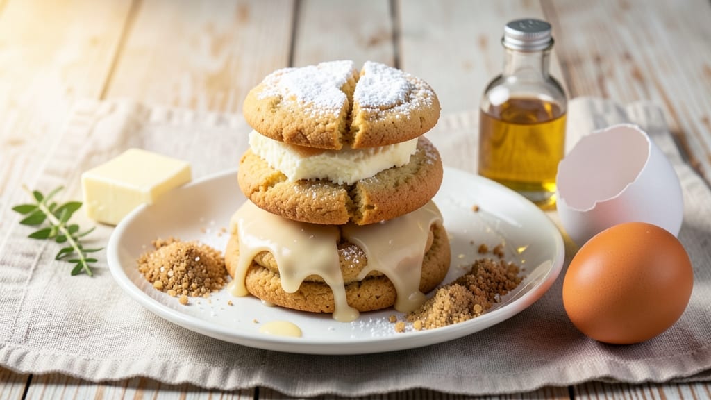 Sweet Mandy B's Sugar Cookie Recipe: Triple-Stacked Crunch With Caramelized Vanilla Hearts