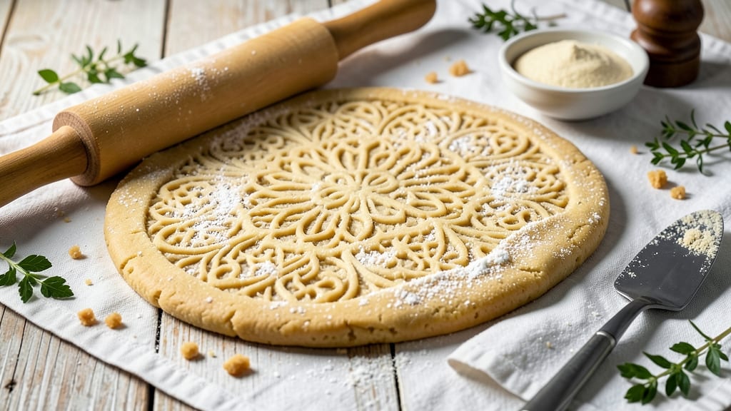 Best Sugar Cookie Recipe for Embossed Rolling Pin: Foil-Sealed Crunch With Holiday Designs