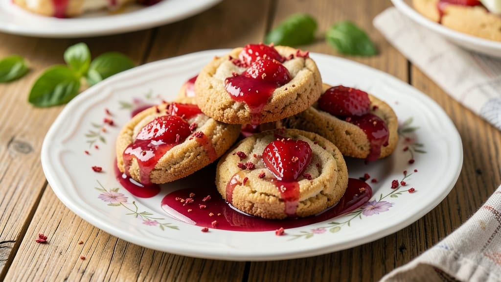 Strawberry Ice Cream Bar Cookie Recipe: Frosted Bars With Melty Chocolate Drizzle