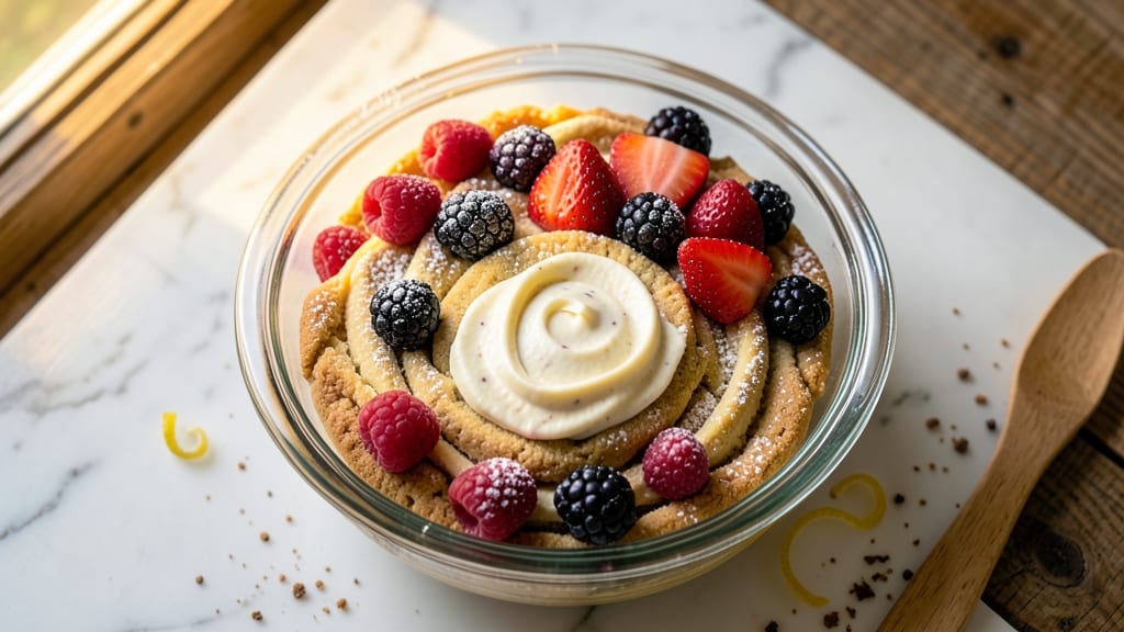 Berries and Cream Cookie Recipe: Bursting With Juicy Berries and Creamy Swirls