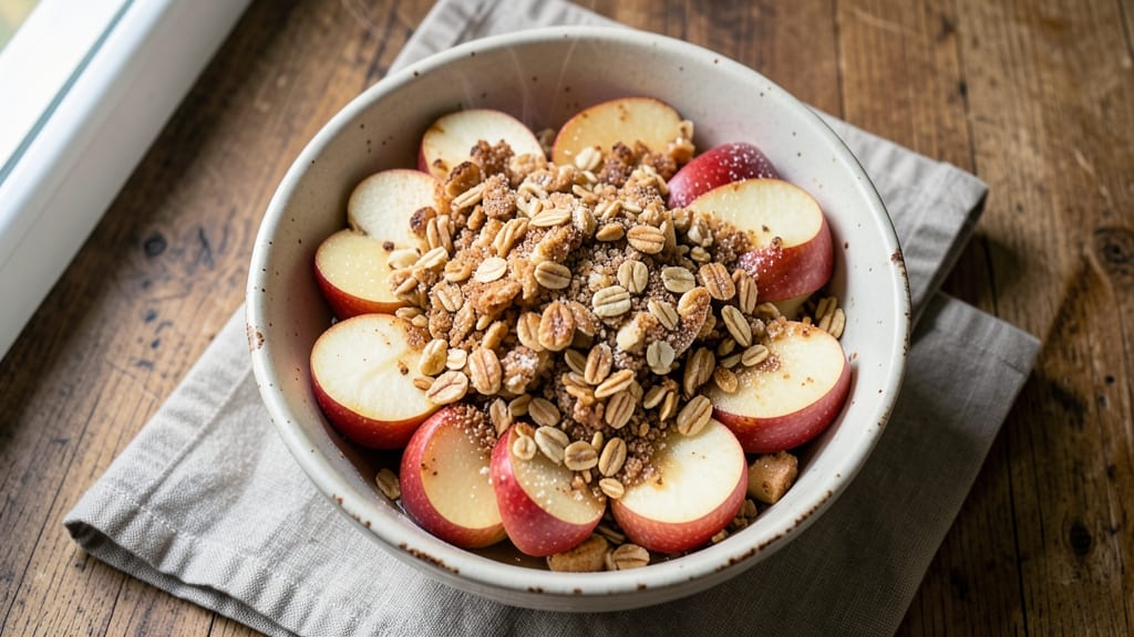 Apple Crisp Recipe Cookie And Kate: Warm Spiced Apple Filling With Buttery Oat Topping
