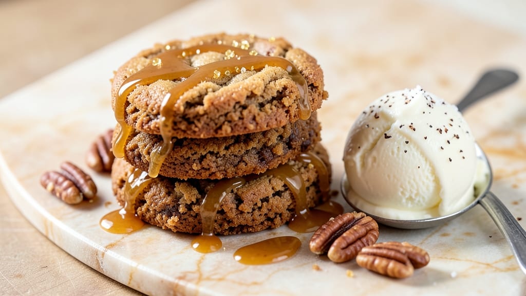 Caramel Sable Cookie Recipe: Fudgy-Crunchy Hybrid With Molten Caramel Rivers