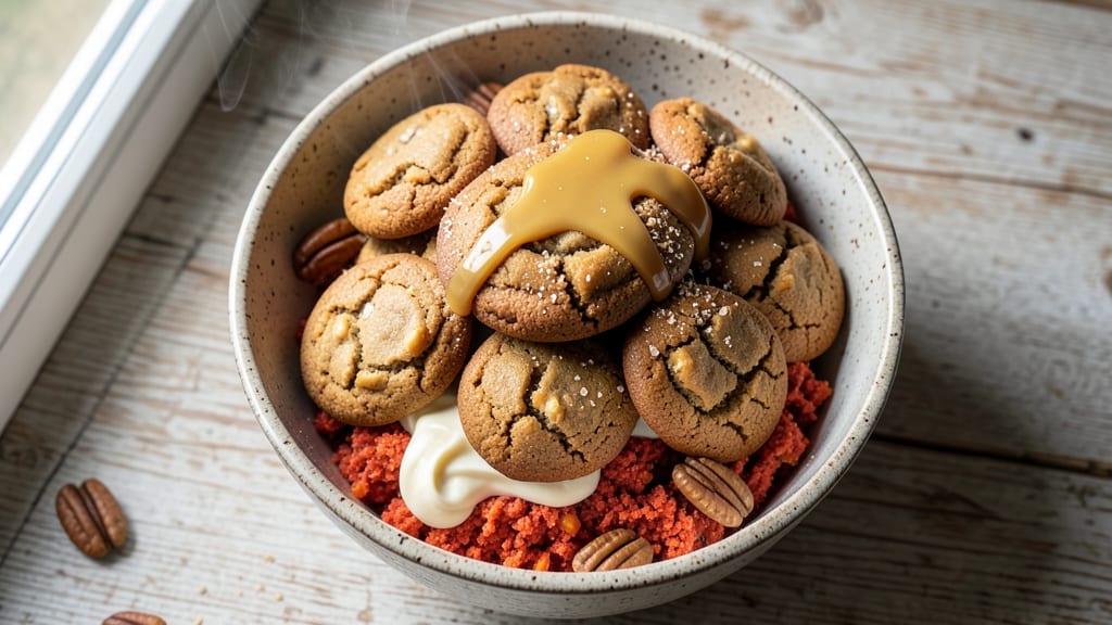 Carrot Cake Cookie Recipe Using Cake Mix: Foil-Sealed Crunch With Vanilla Bean Twists