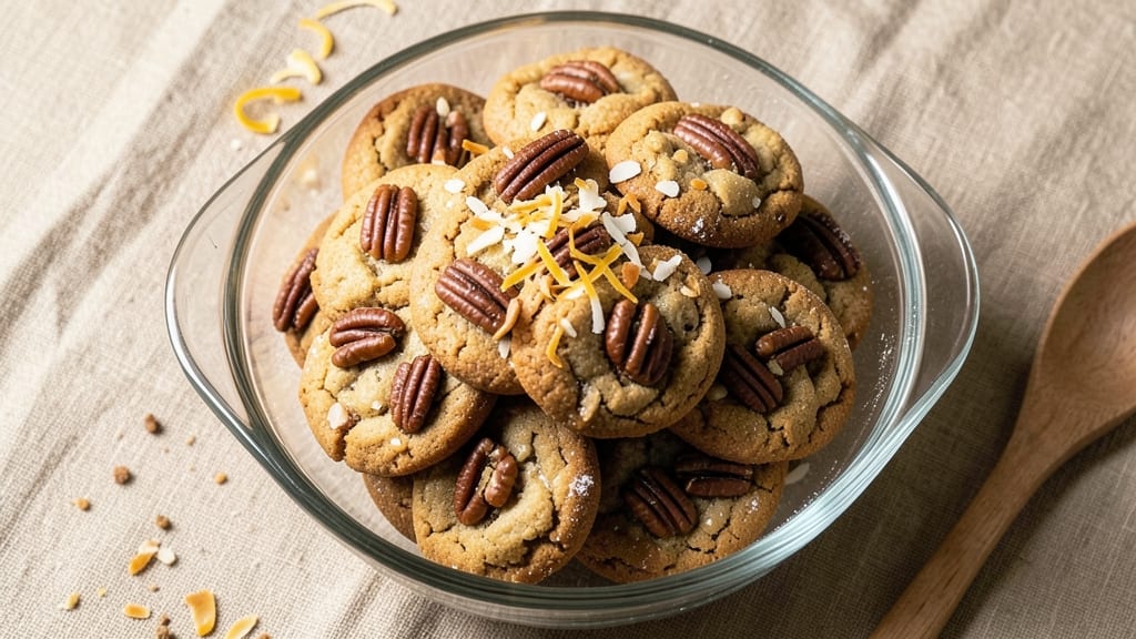 Chewy Coconut Pecan Cookie Recipe: Toasted Pecans and Shredded Coconut Harmony