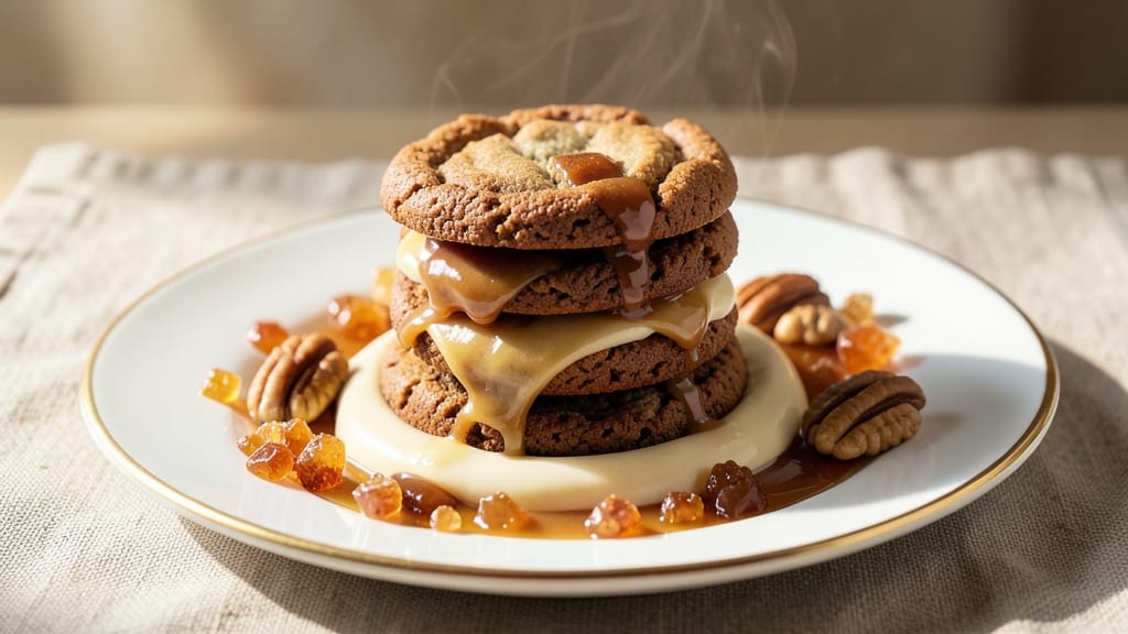 Caramel Cookie Crunch Recipe: Sandpaper Crunch Meets Gooey Caramel Rivers