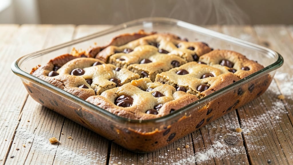 Chocolate Chip Cookie Bars Recipe 13x9: Foil-Sealed Crunch With Gooey Rivers