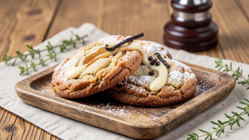 Brooki Bake House Cookie Recipe: Triple-Layered Crunch and Melty Vanilla Swirls