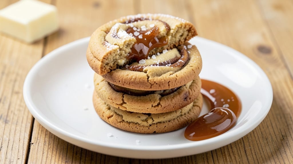 Bake with Brooki Cookie Recipe: Foil-Sealed Crunch Meets Vanilla Swirl Magic