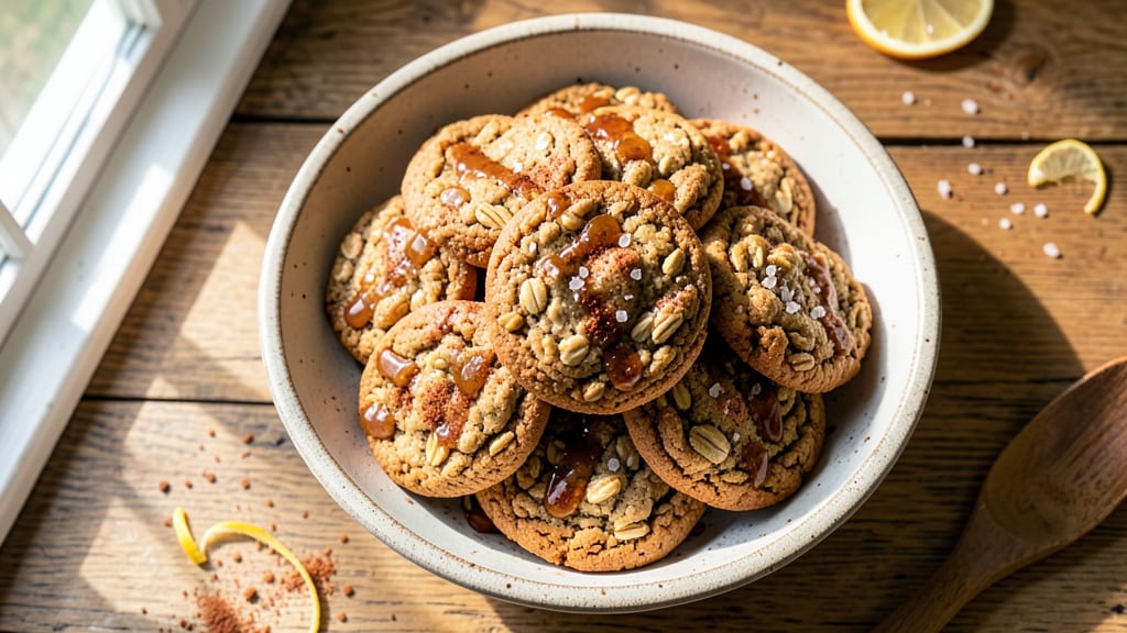 All Natural Oatmeal Cookie Recipe: Chewy Vanilla-Cinnamon Crunch Without Refined Sugar