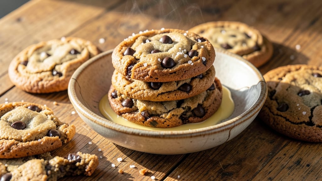 Chewey Chocolate Chip Cookie Recipe: Foolproof Foil Trick for Cakey Centers