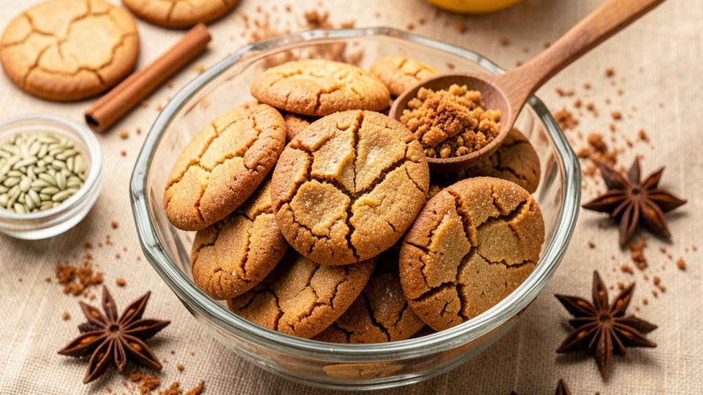 Chinese 5 Spice Cookie Recipe: Warmly Spiced Crunch With Gooey Centers