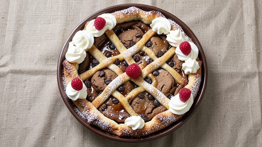 Berger Cookie Pie Recipe: Crispy Chocolate Crust With Vanilla Bean Swirls
